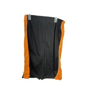 Quad Seven Black Orange XL 16/18‎ boys athletic gym running shorts